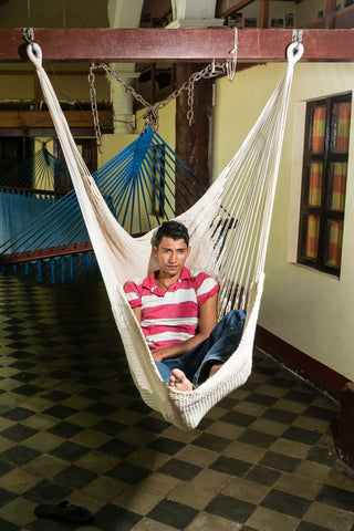 XL Hanging Hammock Chair Stretch Out Swing Chair No Bar - Mission Hammocks